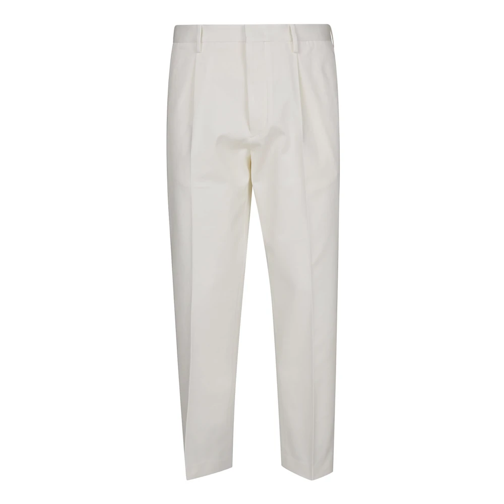 Hindustrie Elegante Chino Broek White Heren