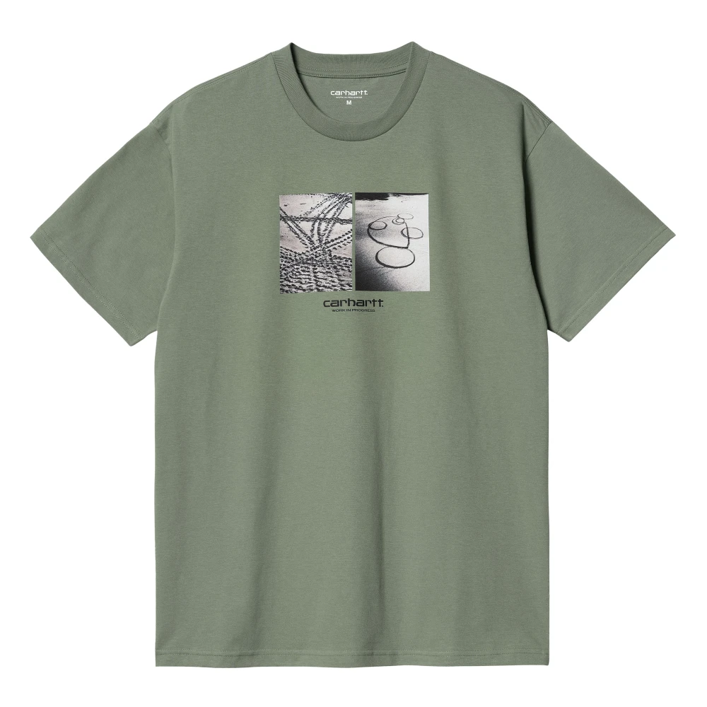 Carhartt WIP Grafische Print Katoenen T-shirt Green Heren
