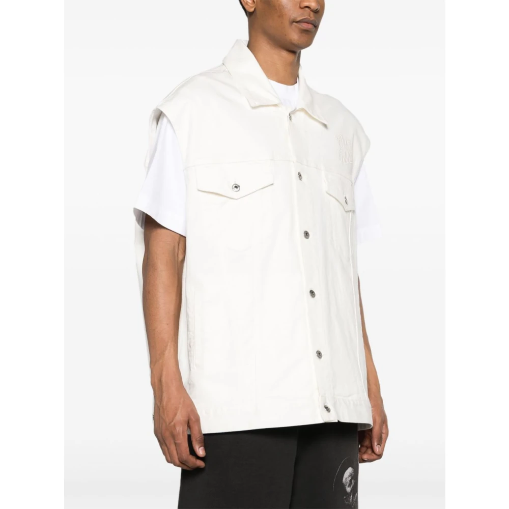 Off White Vests White Heren
