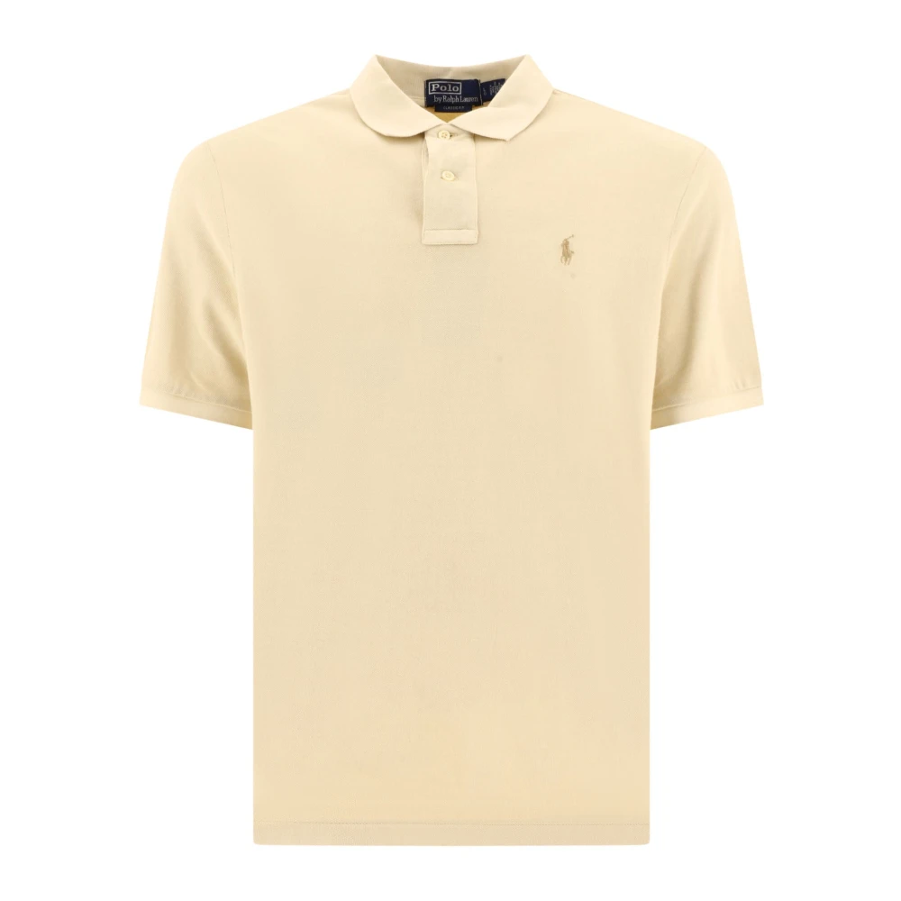 Ralph Lauren Beige Classic Fit Polo Shirt Beige Heren