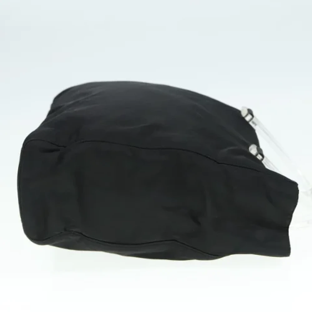 Prada Vintage Pre-owned Leather handbags Black Dames