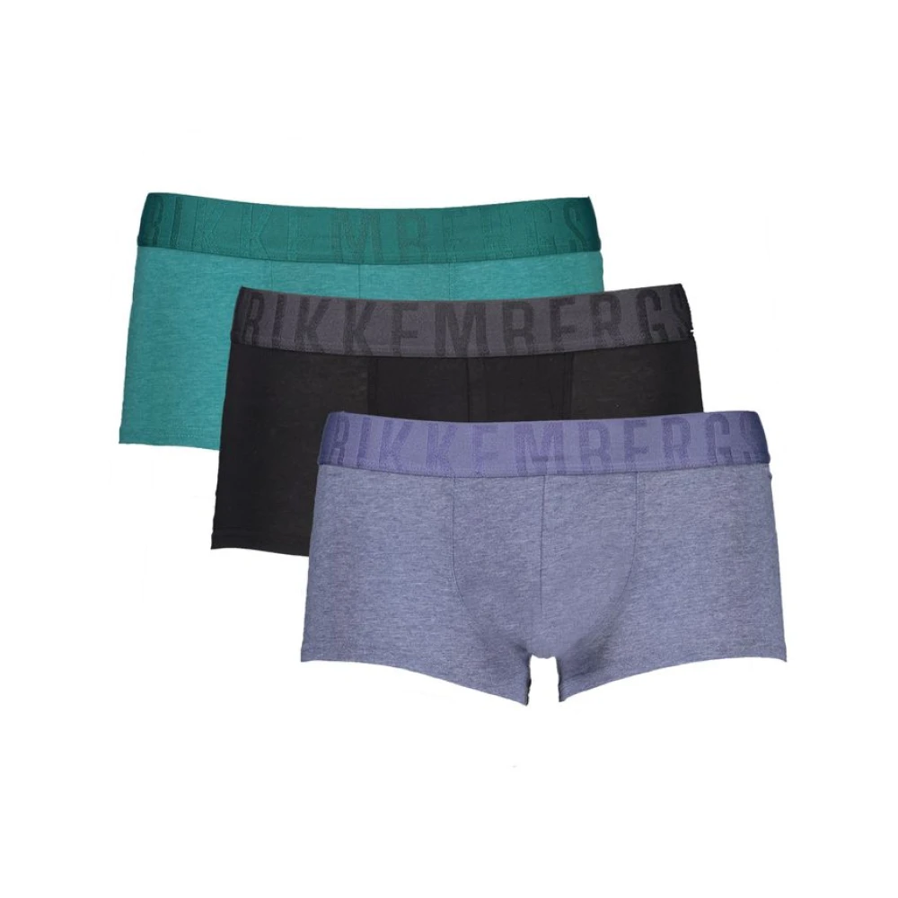 Bikkembergs Groen Katoenen Ondergoed Multicolor Heren