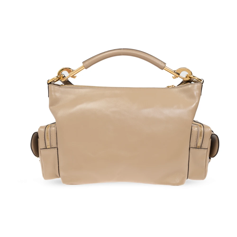 Chloé Schoudertas Camera Beige Dames