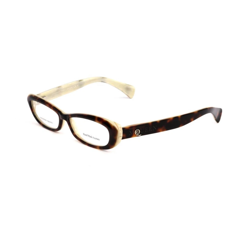 Alexander mcqueen Bicolor Acetaat montuur met Havana wijzerplaat Multicolor Dames