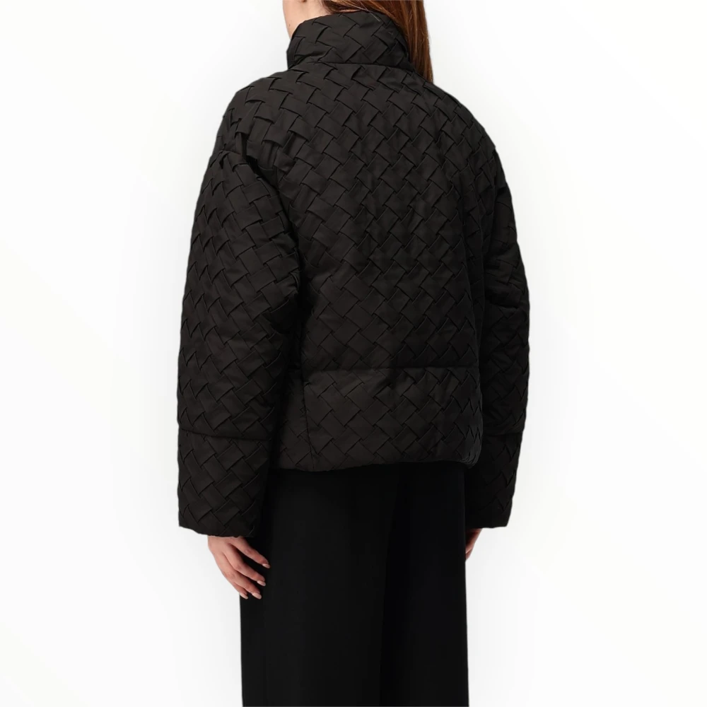 Emporio Armani Stijlvolle Blouson Jas voor Mannen Black Dames