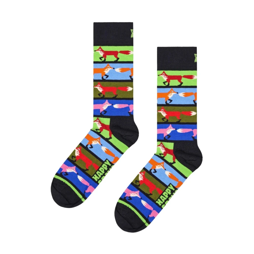 Happy Socks Fox Streep Sokken Multicolor Heren