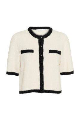 kontrast-cardigan-ivory-black-combo