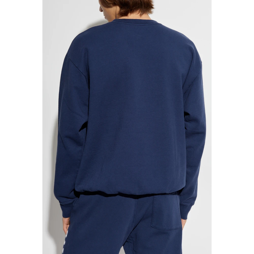Sporty & Rich Sweatshirt uit de Wall Street collectie Blue Unisex