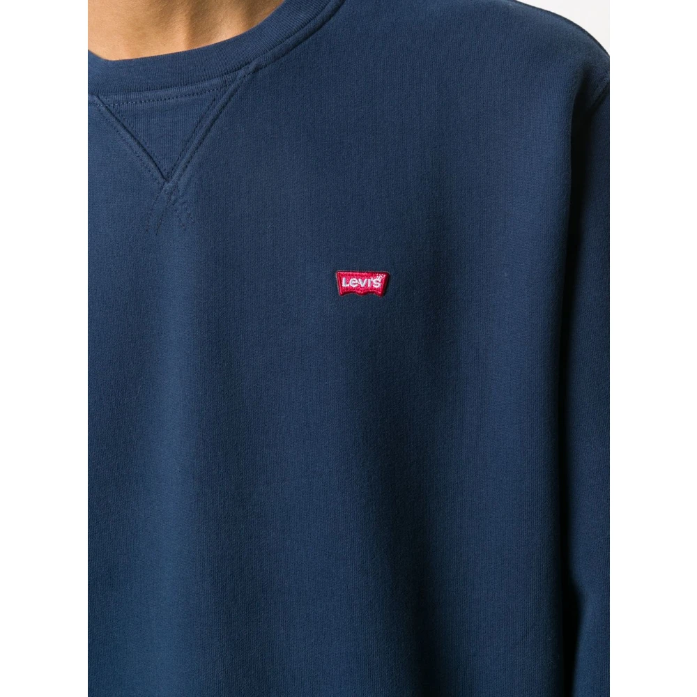 Levi's Blauwe Sweaters Blue Heren