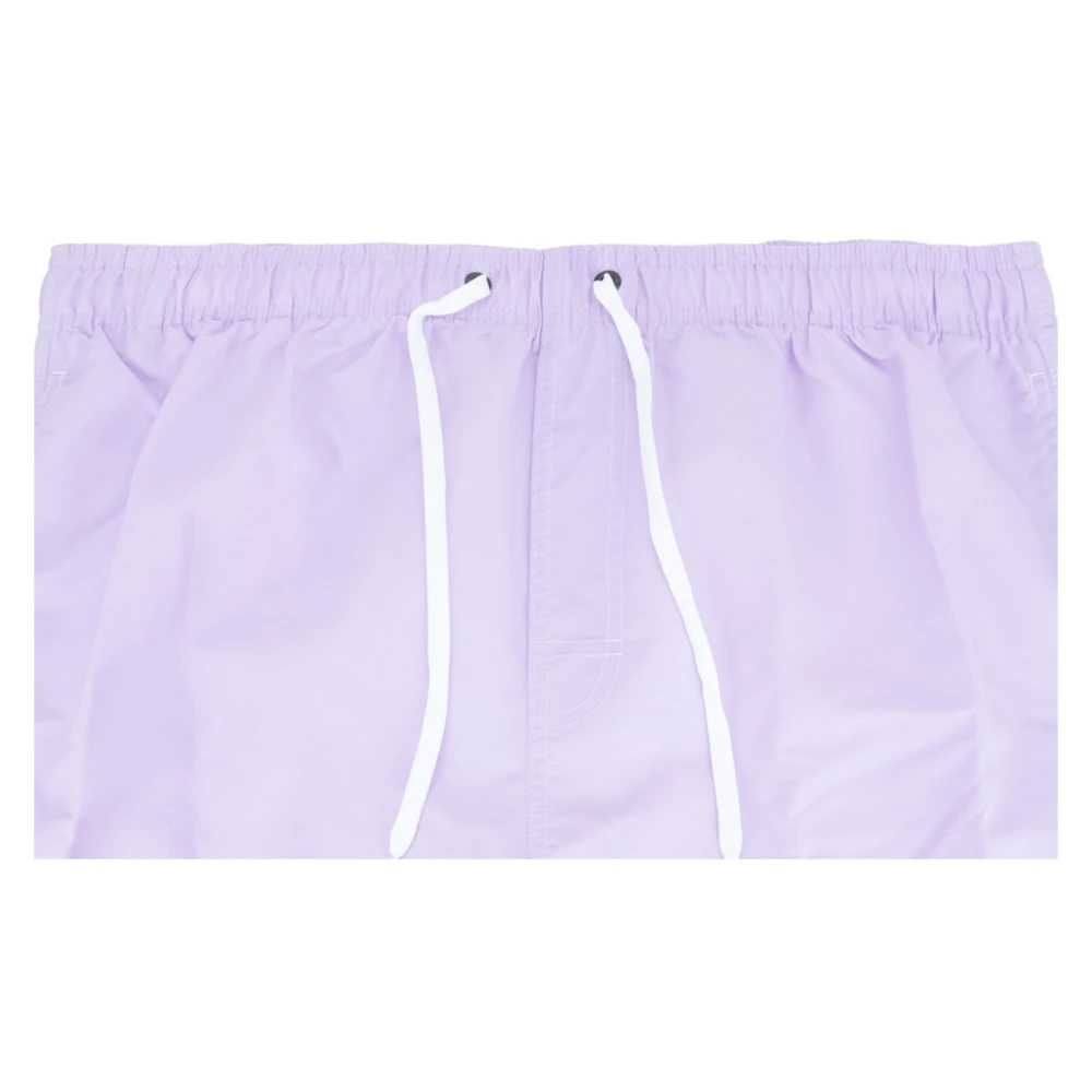 Sundek Heren Zwemshorts met Vetersluiting Purple Heren