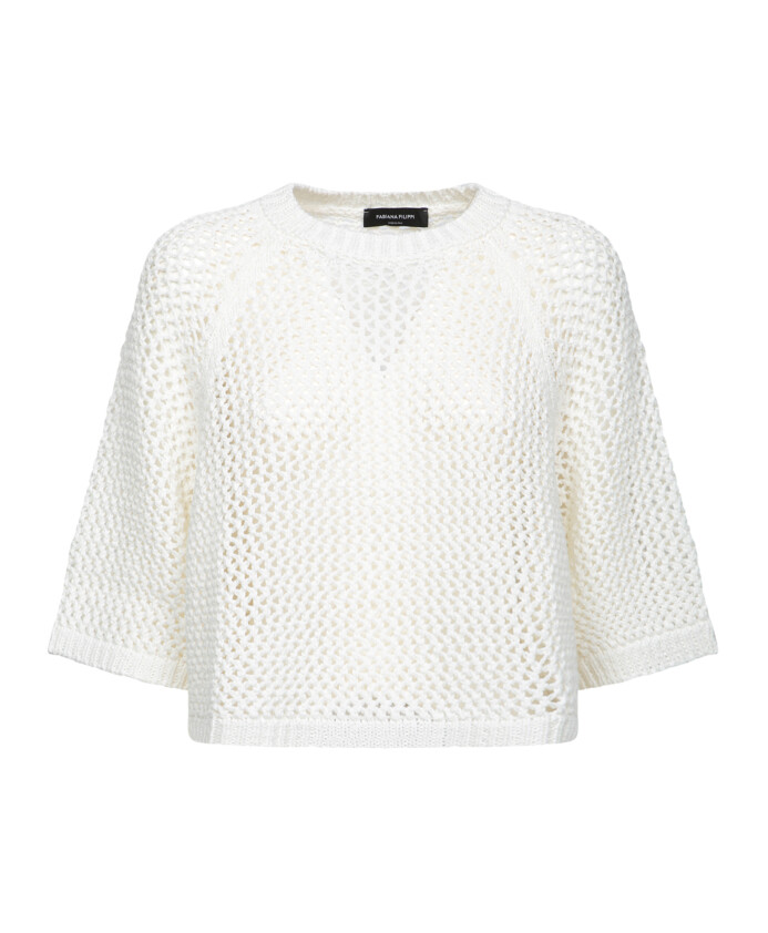 pull-en-maille-de-coton-blanc