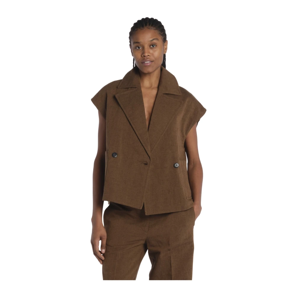 Jackets > Vests - - Pomandère - Modalova