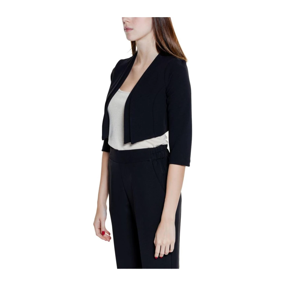 RINASCIMENTO Lange Mouw Shrug Black Dames