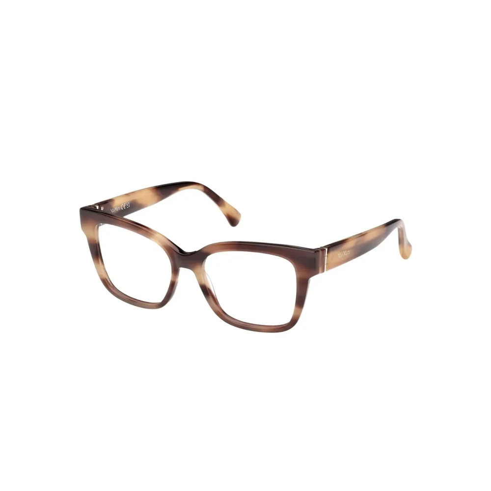 Max Mara Brown Glasses, Female, 51 Mm, Mm5206 Optical Frame
