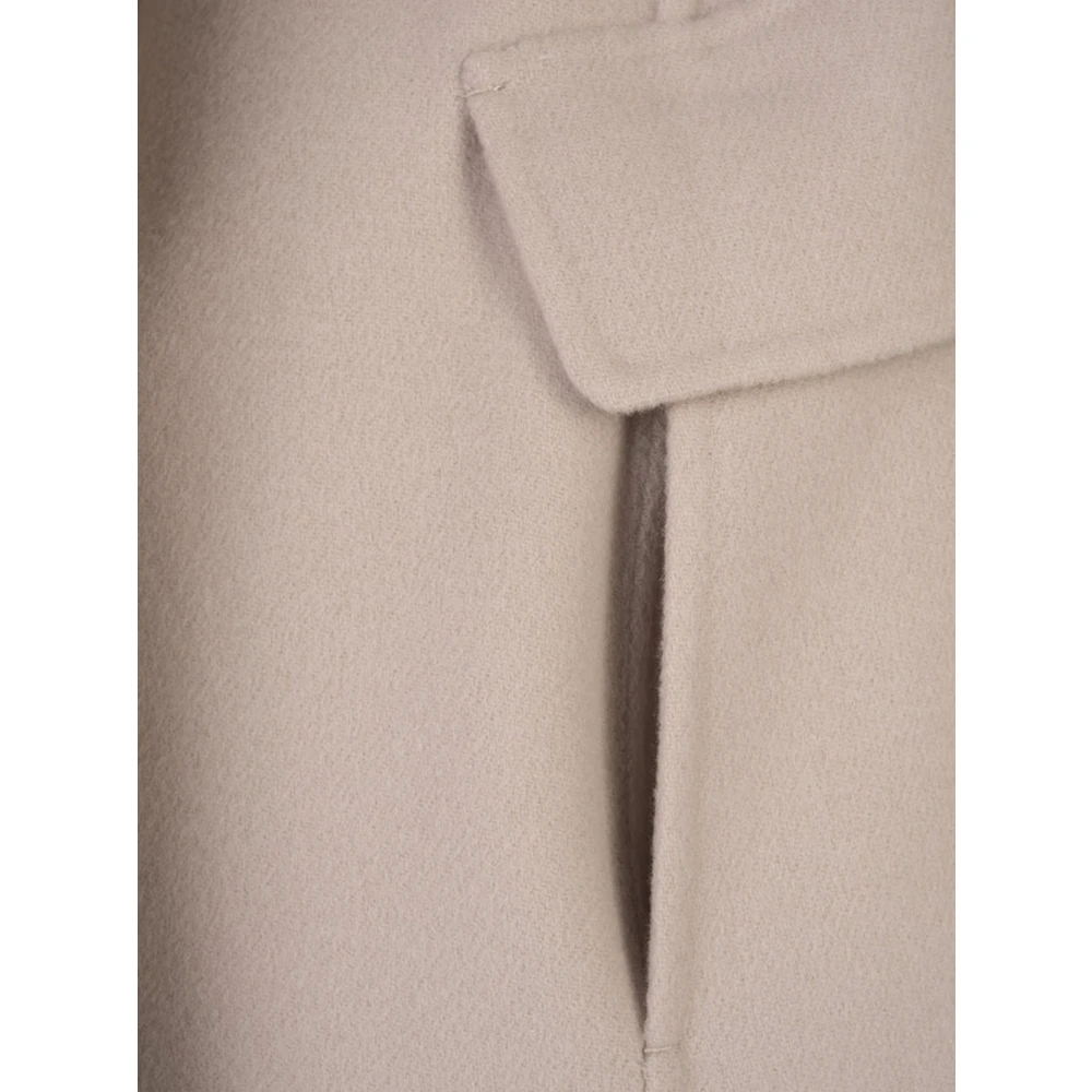 Max Mara Wollen Malika Jas Gray Dames