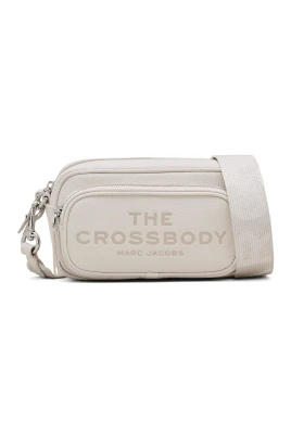 Off-White Läder Crossbody Väska med Logotyp