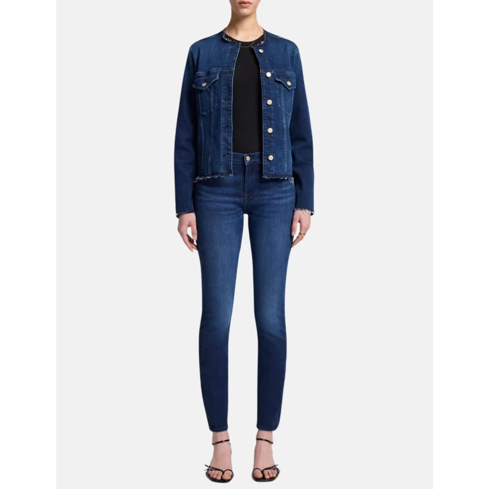 7 For All Mankind Skinny jeans Dames Blue Dames
