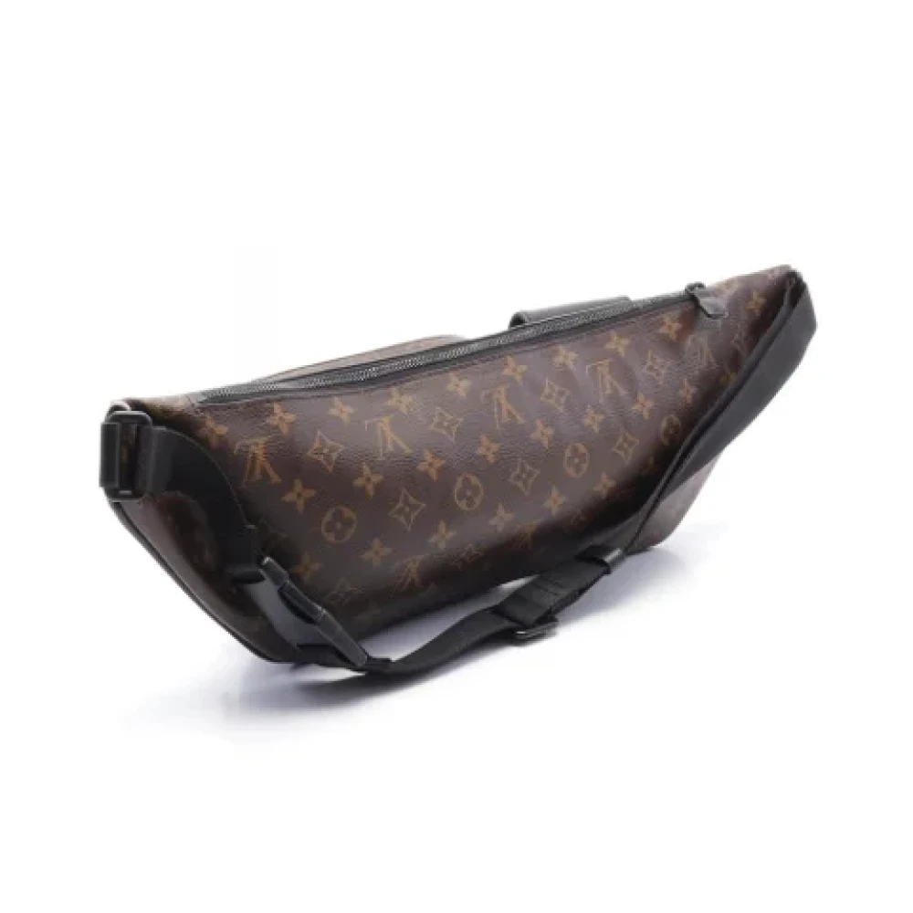 Louis Vuitton Vintage Pre-owned Canvas louis-vuitton-bags Black Heren