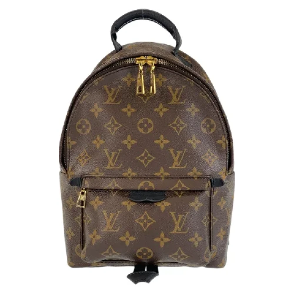 Louis Vuitton Vintage Pre-owned Canvas backpacks Brown Dames