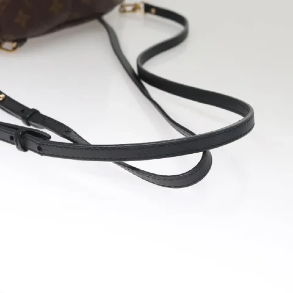 Louis Vuitton Vintage Pre-owned Canvas backpacks Brown Dames