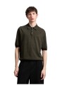 polo-vert-en-coton-stretch