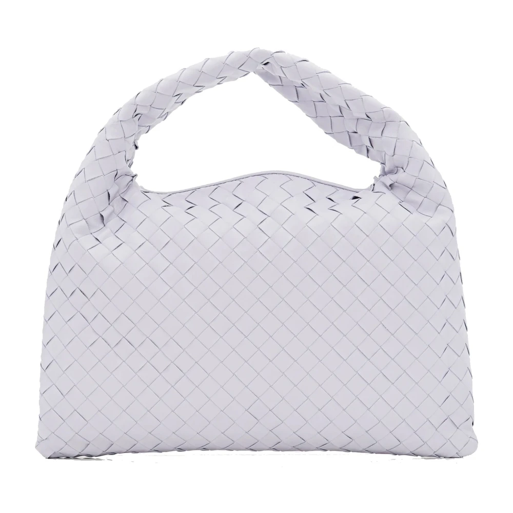 Bottega Veneta Kleine Oester Hop Tas Purple Dames