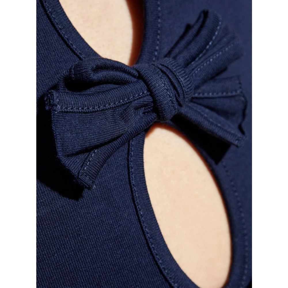 Misbhv Blauwe T-shirts en Polo's Blue Dames