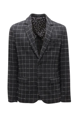 I4214 Giacca Check Jacket