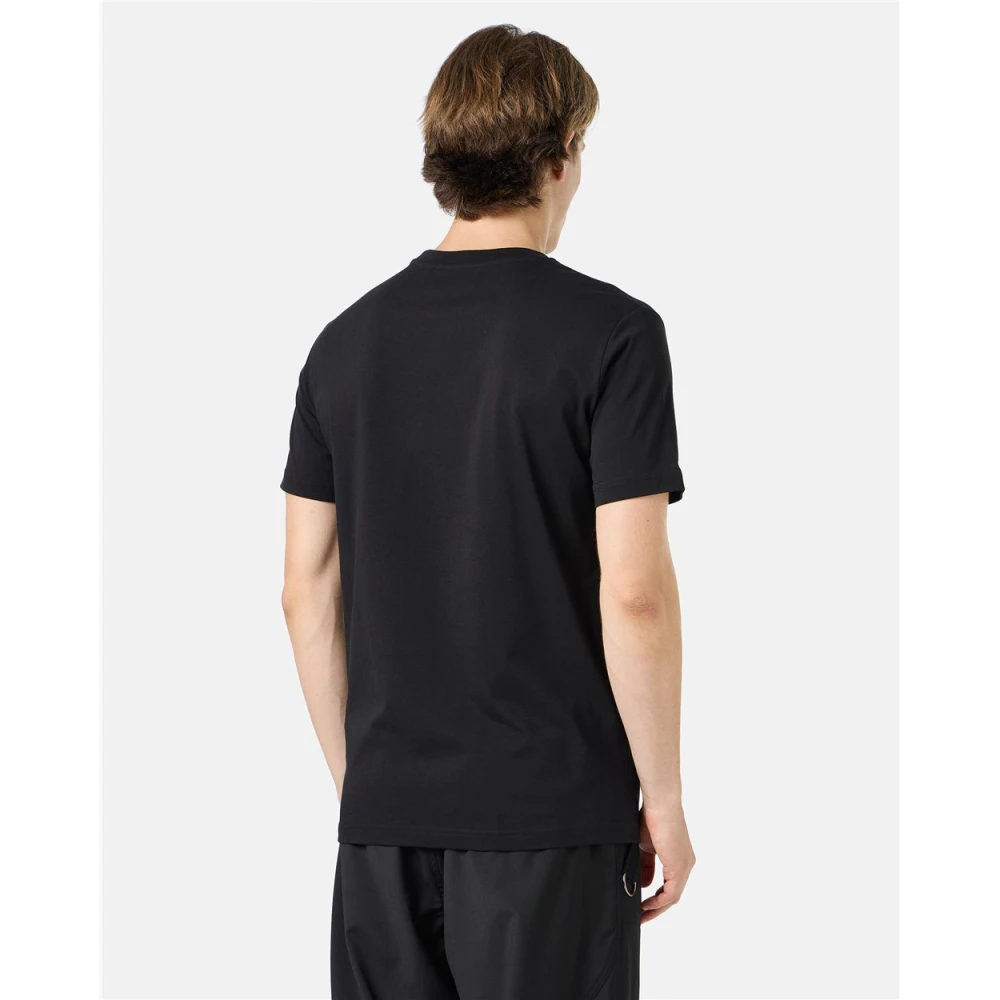 Iceberg Zwarte crewneck sweatshirt met geborduurd logo Black Heren