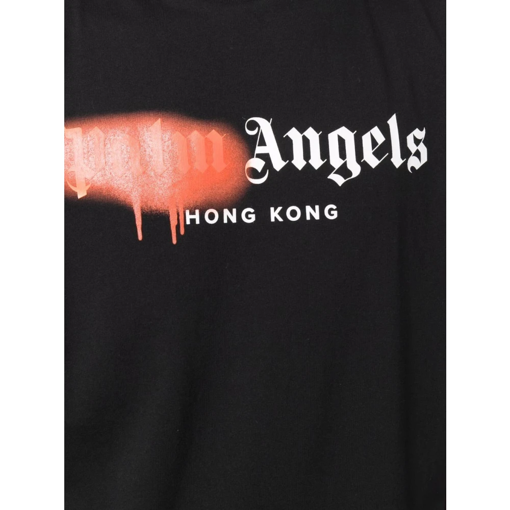Palm Angels T-shirt met korte mouwen Black Heren