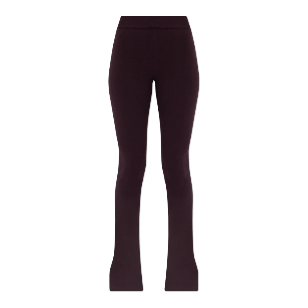 Courrèges Vrouw Rood Broeken Dames, S, Lego Broek