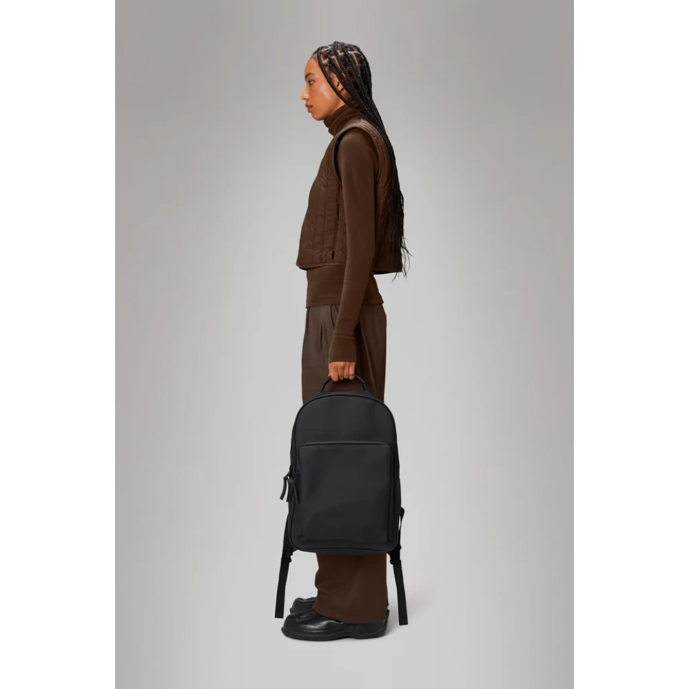 Rains Grote Daypack Rugzak Black Unisex