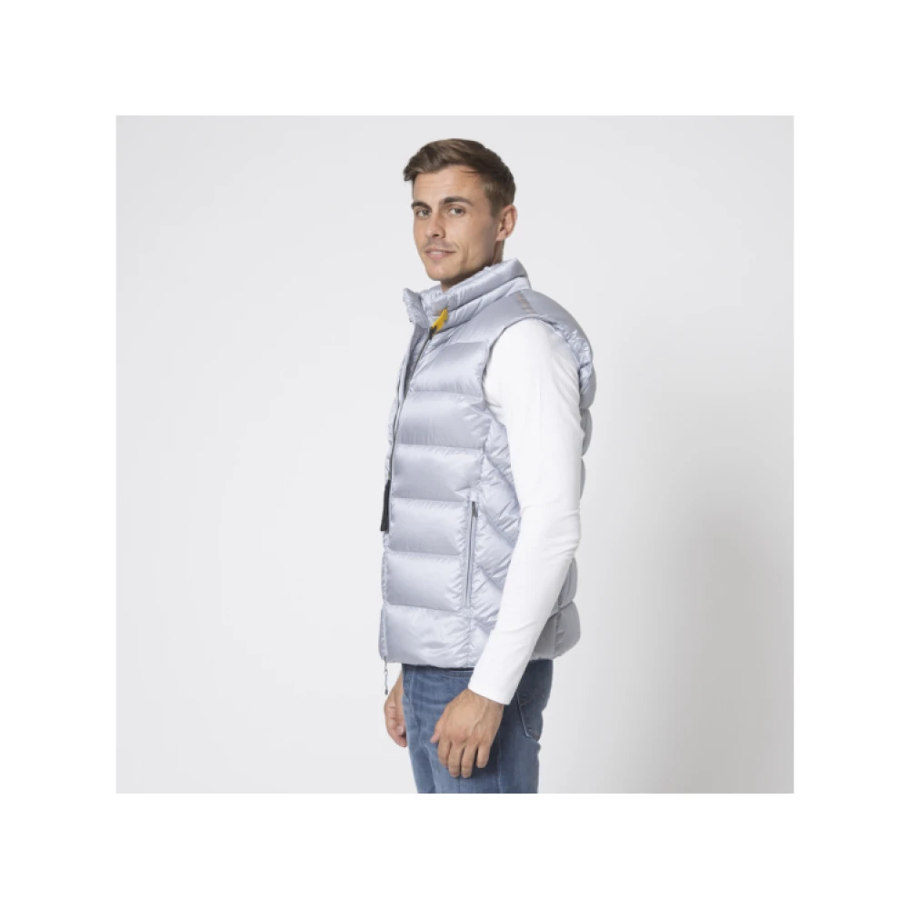 Parajumpers Gewatteerd mouwloos jack Grijs-Zilver Jeordie Gray Heren