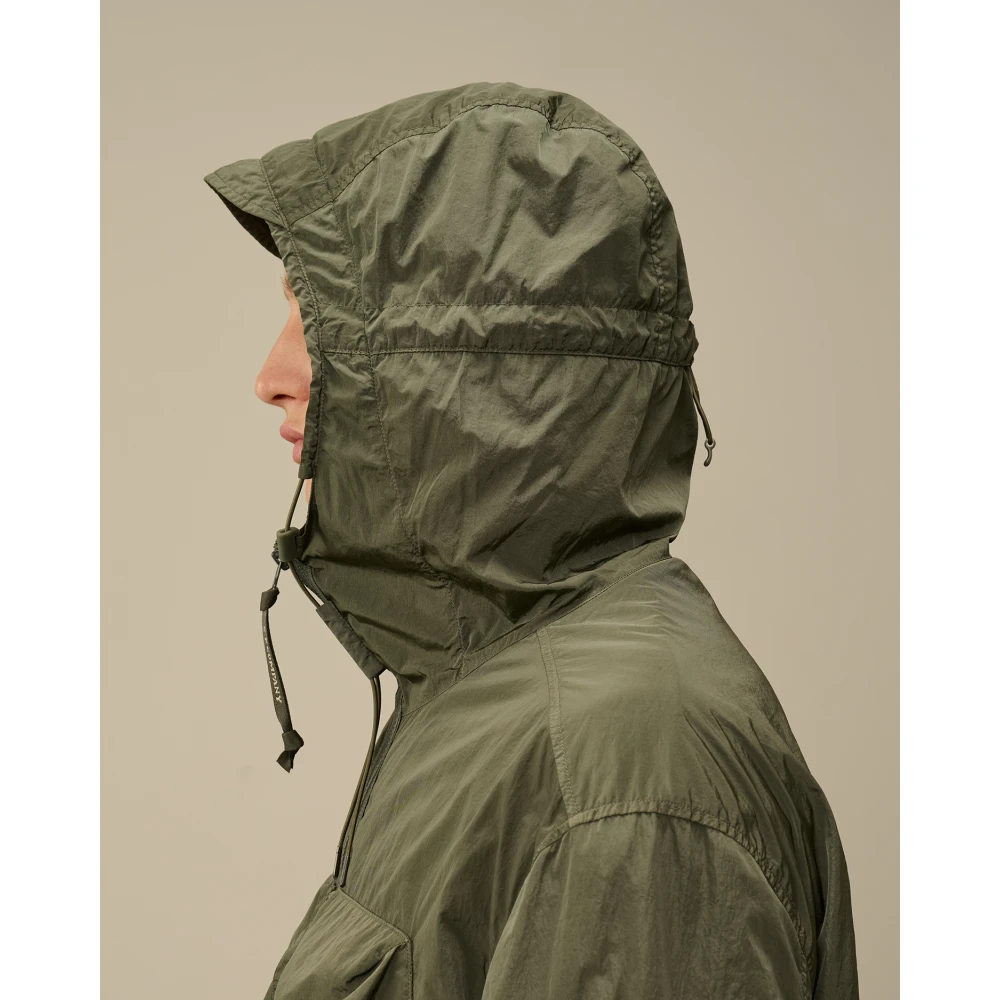 C.P. Company Hooded Shirt Jacket Green Heren