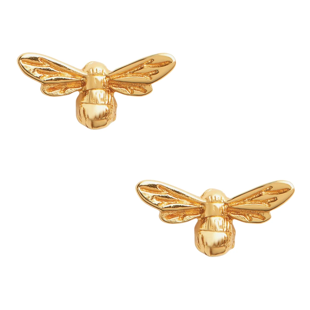 Olivia Burton Women's Yellow Lucky Bee Stud Earrings