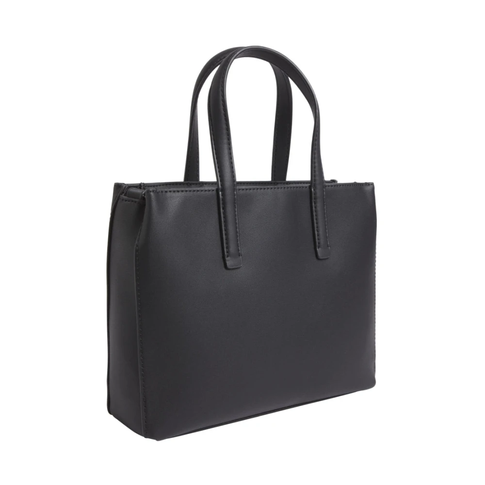 Calvin Klein Zwarte Tote Tas voor Vrouwen Black Dames