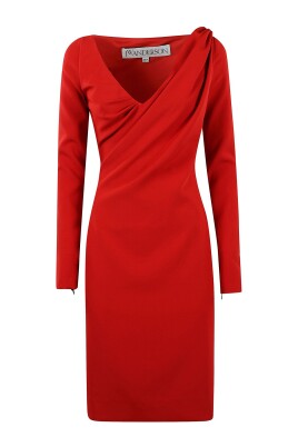 drape-v-neck-dress