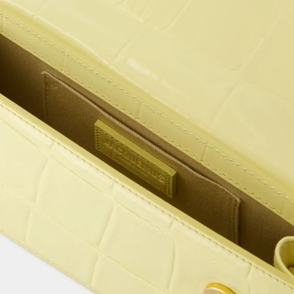 Jacquemus Schoudertas Yellow Dames