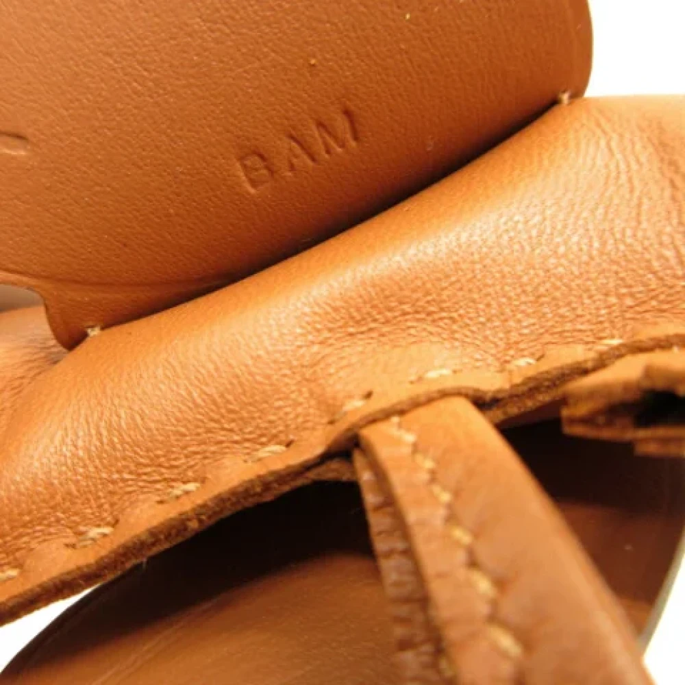 Hermès Vintage Pre-owned Leather home-office Brown Dames