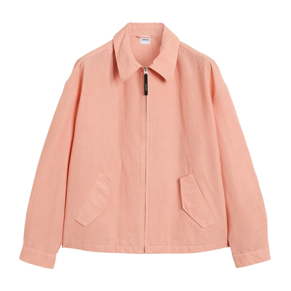 Aspesi Women's Pink Light Jackets, S, Coats