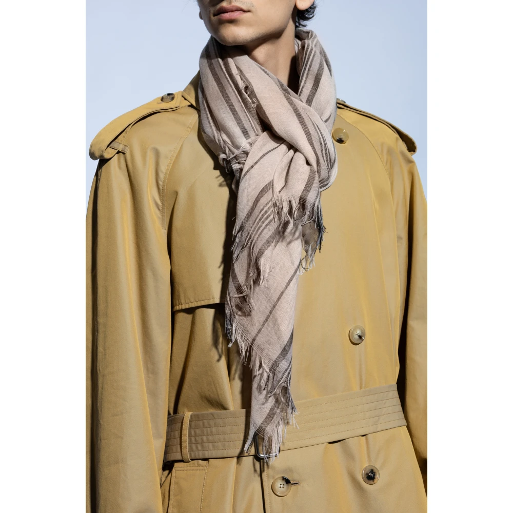 Salvatore Ferragamo Wollen sjaal Multicolor Heren