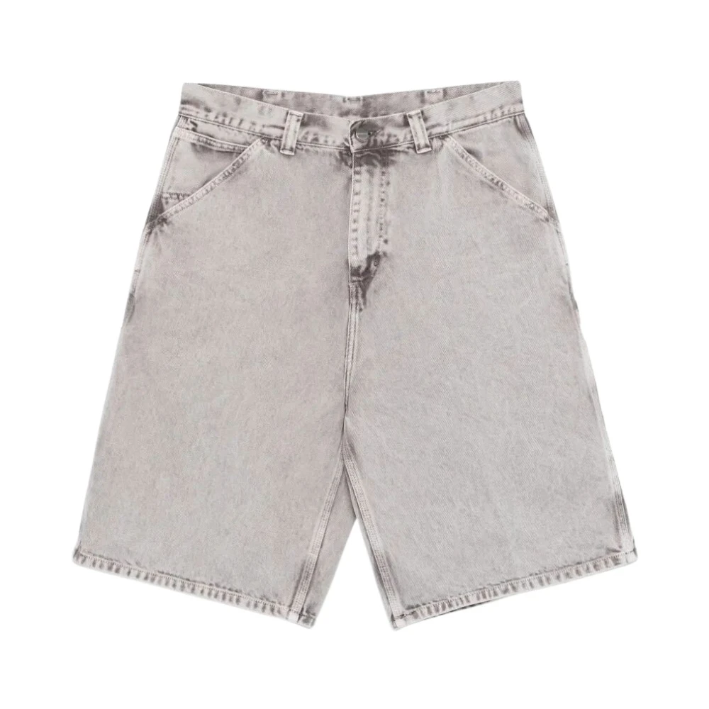 Carhartt Wip Men's Gray Og Single Knee Short - Denim Shorts - Xs - Shorts