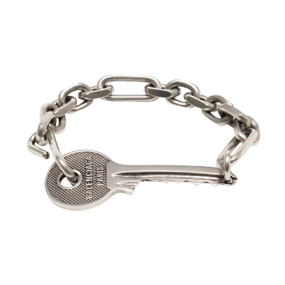 Balenciaga Women's Gray Bracelets, S, Neverlost Bracelet