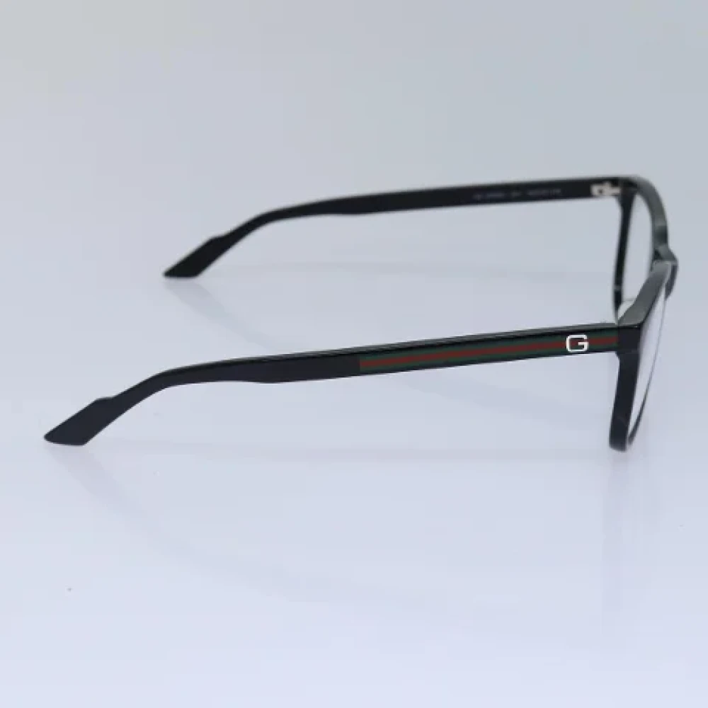 Gucci Vintage Pre-owned Plastic sunglasses Black Dames