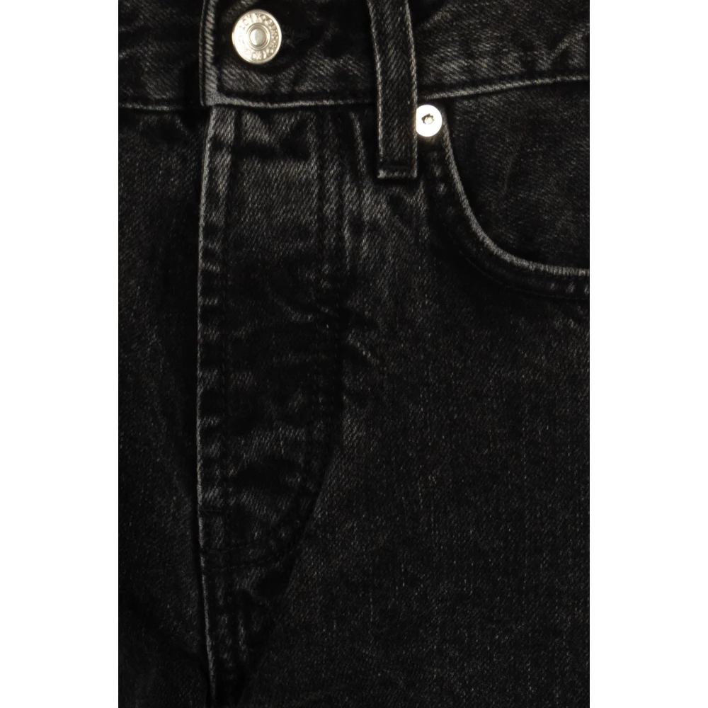 Roy Roger's Oskar Cat Jeans Black Dames