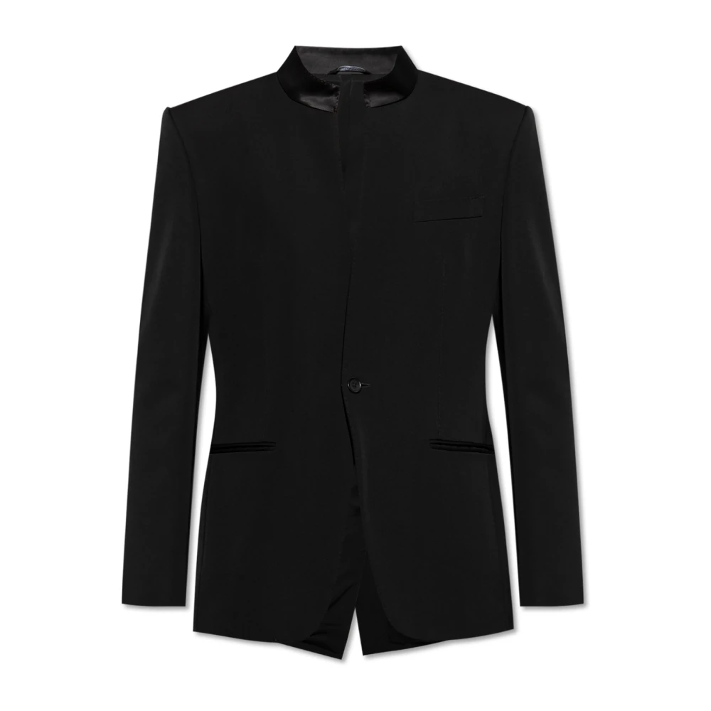 Dolce & Gabbana Wollen blazer Black Heren