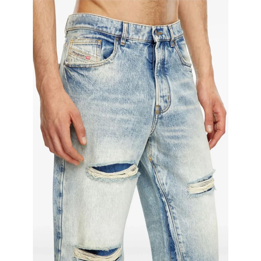 Diesel Fire Jeans Blue Heren