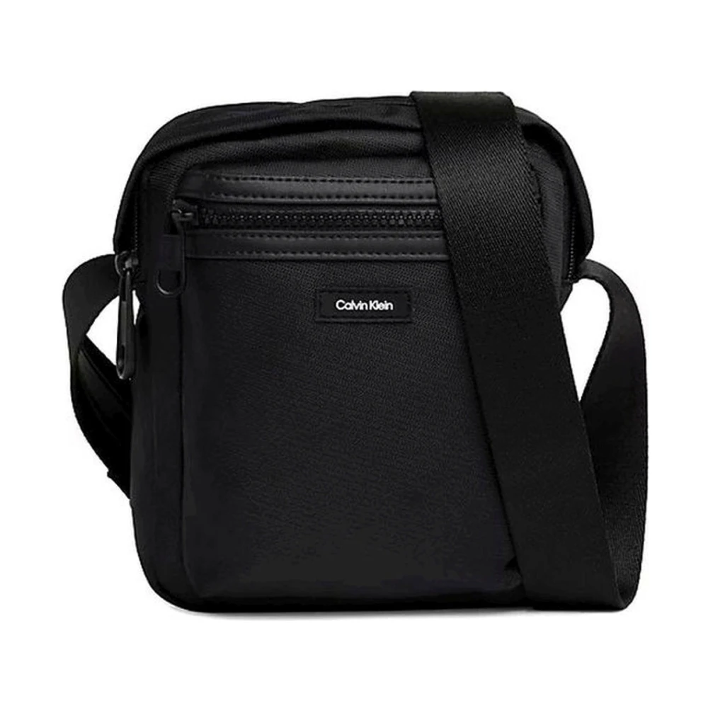 Calvin Klein Svart Crossbody-väska Essential Reporter Black, Herr