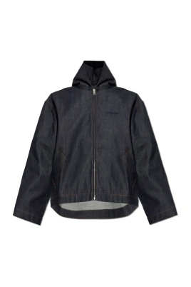Denim Hooded Jacket