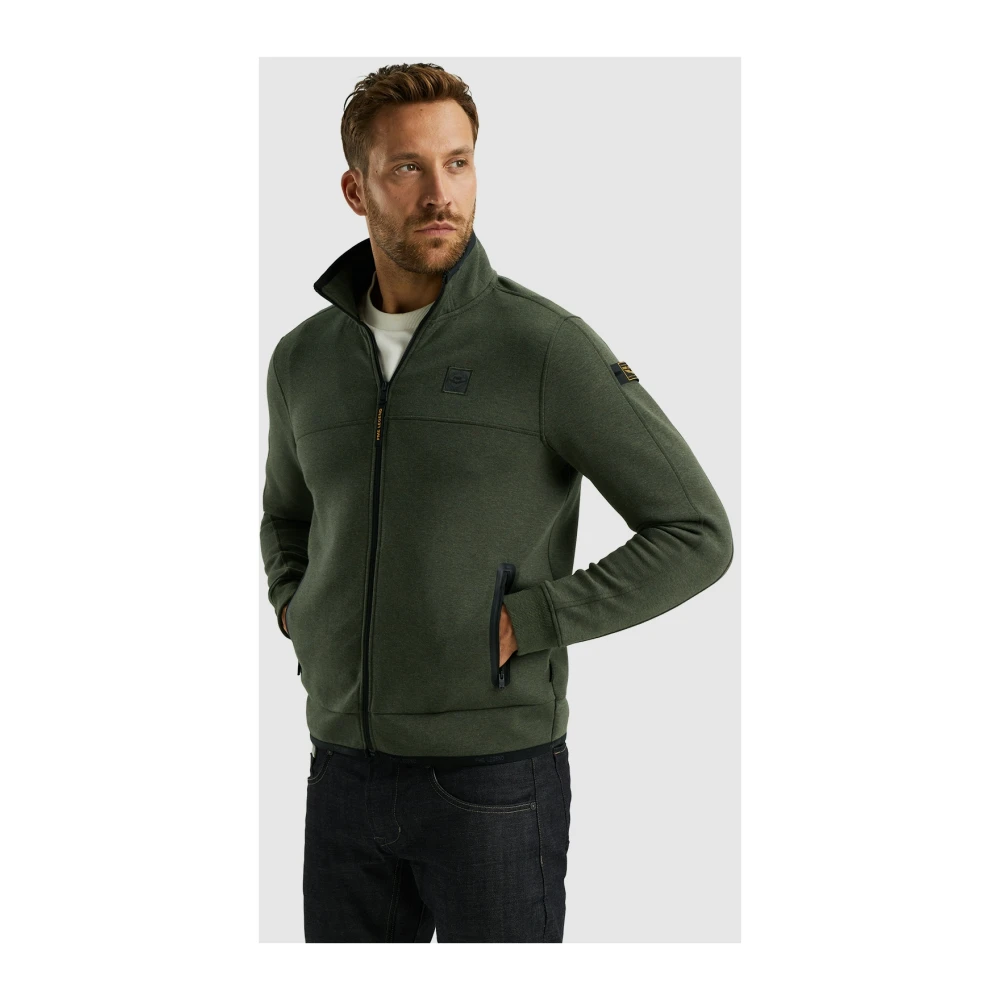 PME Legend Interlock Zip Jas Full Zip Green Heren